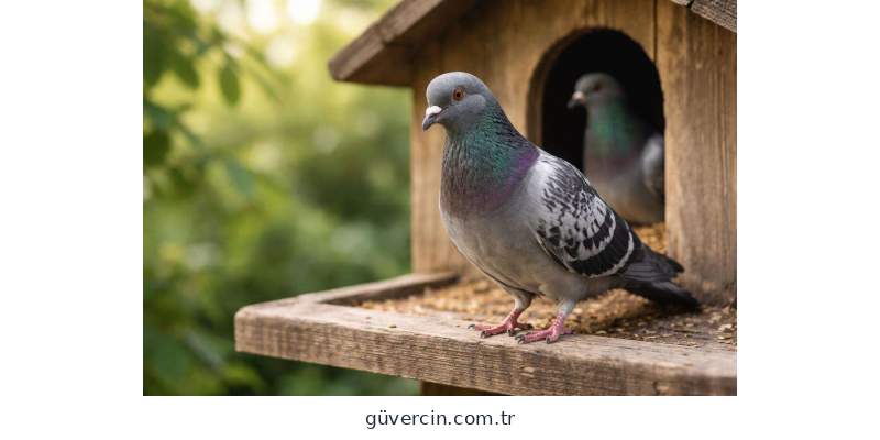 Koksidiyoz hastalığı belirtileri gösteren güvercin