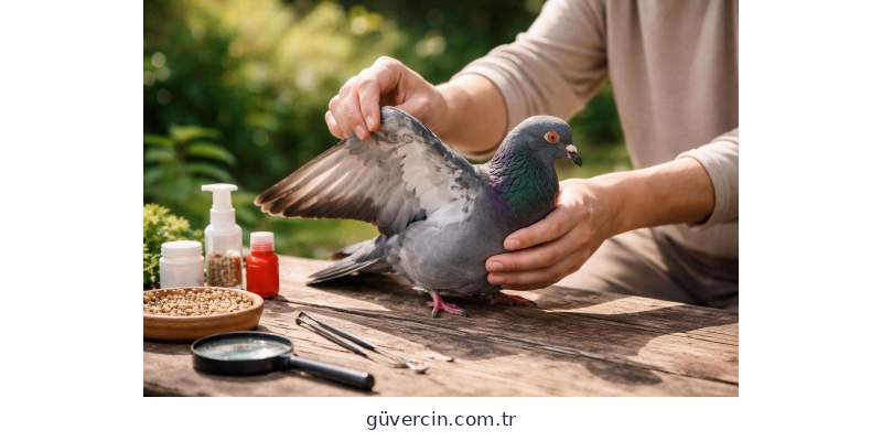 Görünmeyen Tehdit: Güvercinlerde İç ve Dış Parazit Temizliği Nasıl Yapılmalıdır?