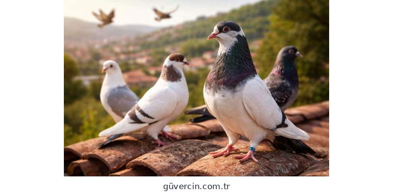 Takla atan taklacı güvercin oyun kuşu