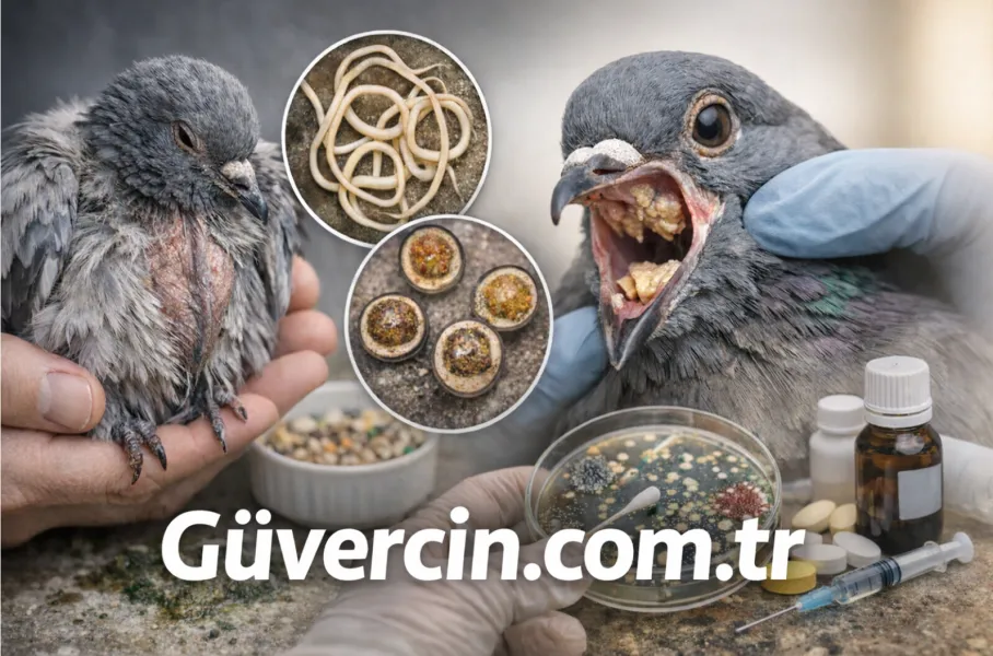 Güvercinlerde Kuruma ve Günden Güne Erime Hastalığı | Nedenleri ve Tedavisi