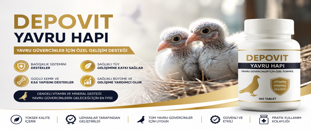 Depovit Yavru Hapı Nedir? Yavru Güvercinler İçin Ne İşe Yarar?