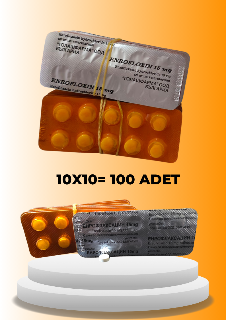 Enrofloxin & Bulgar Hapı Güvercinler İçin En İyi Ateş Düşürücü