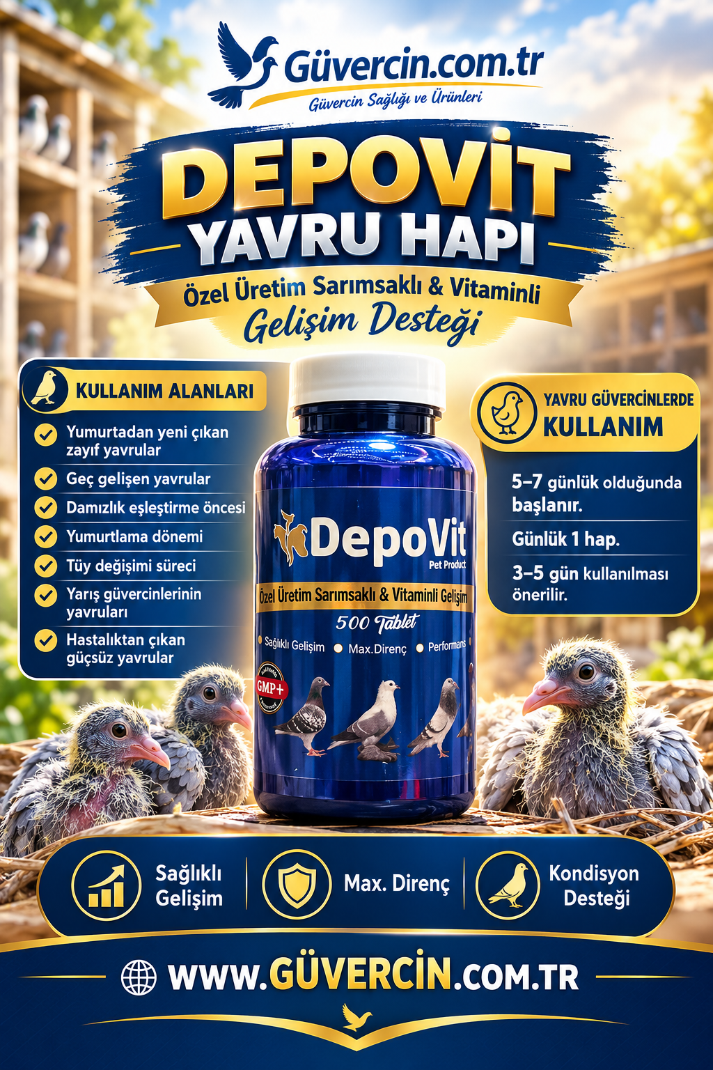 Özel Depovit Yavru Hapı